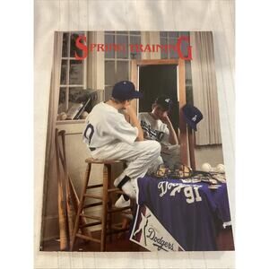LOS ANGELES DODGERS BASEBALL 1991 SPRING TRAINING MAGAZINE